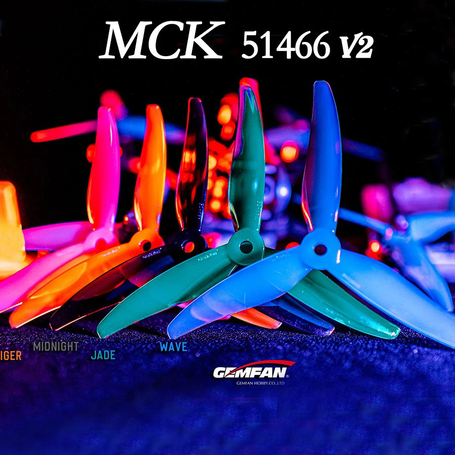 Rc Hobby Warehouse - 24 шт./12 пар Gemfan 51466 V2
