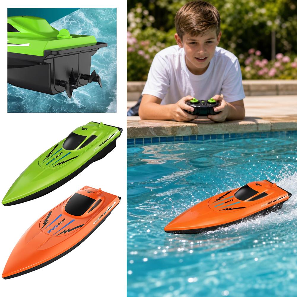 Rc Hobby Grade Boat - Высокоскоростная радиоуправляемая лодка 2.4G, водонепроницаемая, с