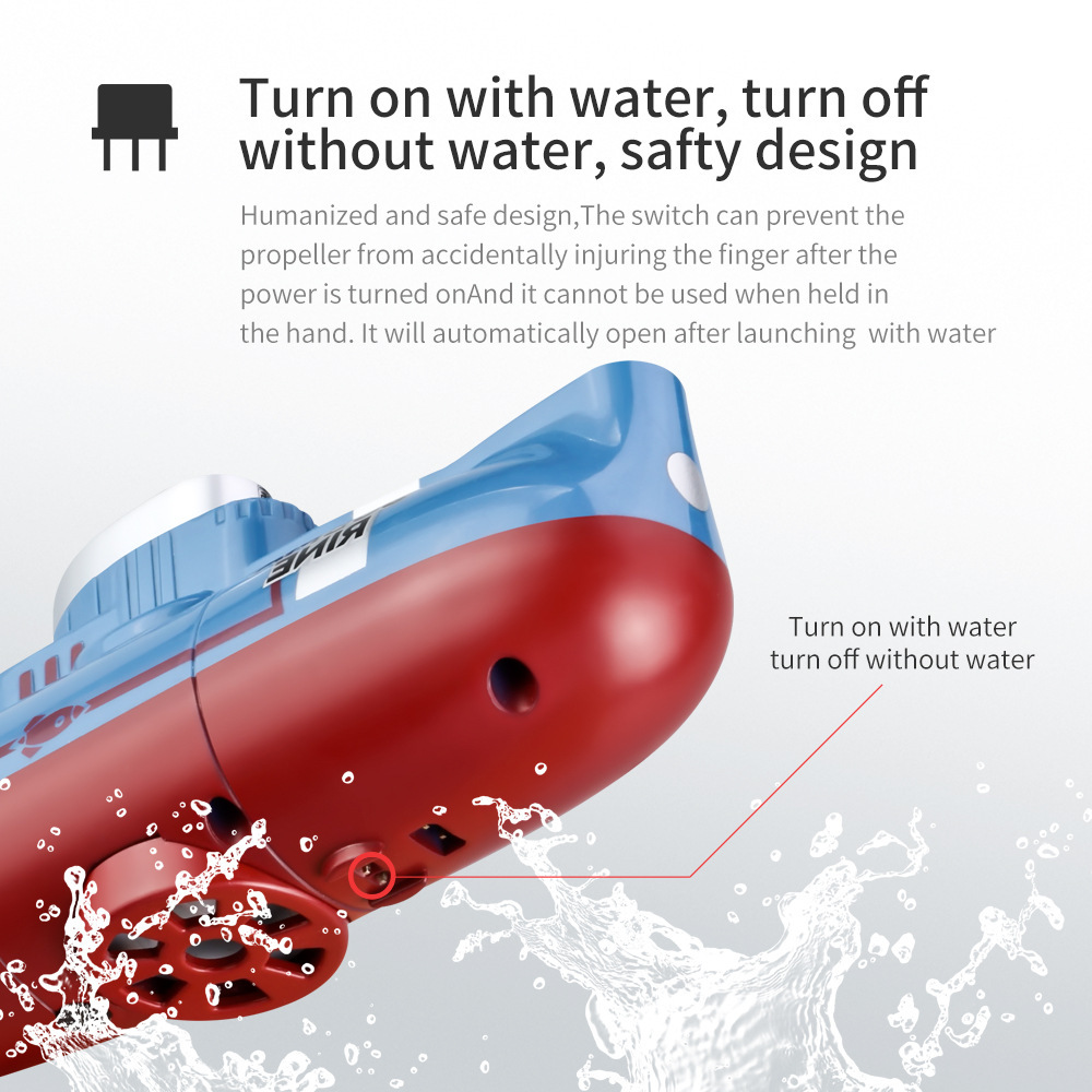 Rc Hobby Grade Boat - Миниатюрная радиоуправляемая подводная лодка для детей
