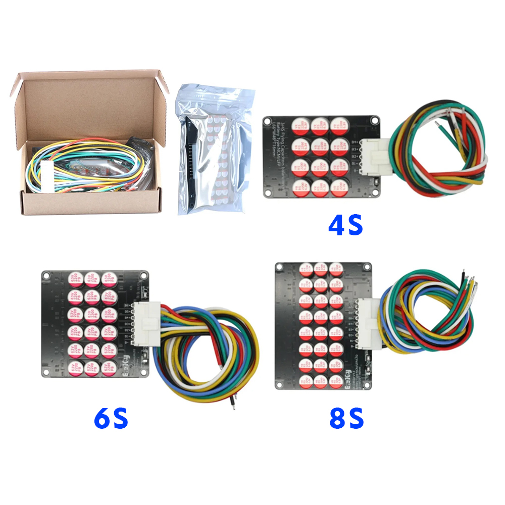 Активный балансир 5A 3S 4S 5S  – обзор и цена Lipo Battery 4S