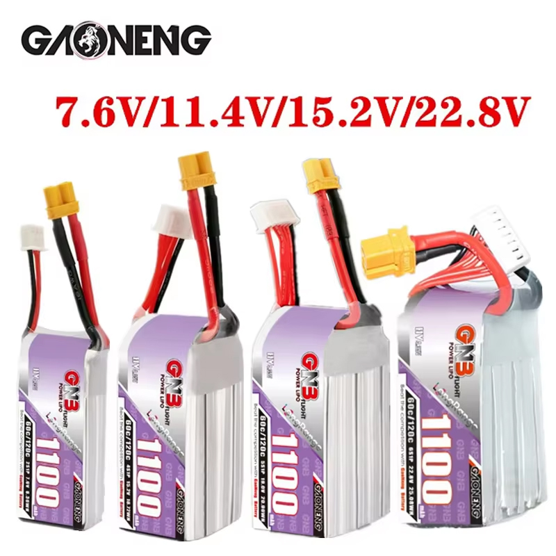 GNB 1100 мАч 2S 3S 4S 6S 60C/1 – обзор и цена Lipo Battery 4S